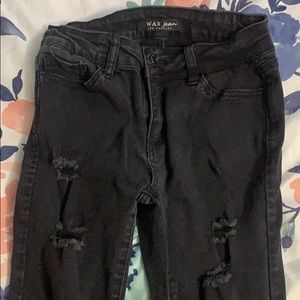 Ripped Black Skinny Jeans